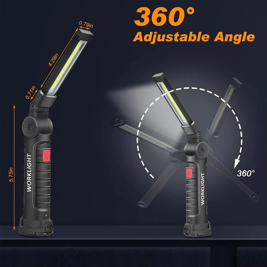 مصباح يدوي LED محمول جديد بتقن - مراجعة Outdoor Camping Lamp وسعره