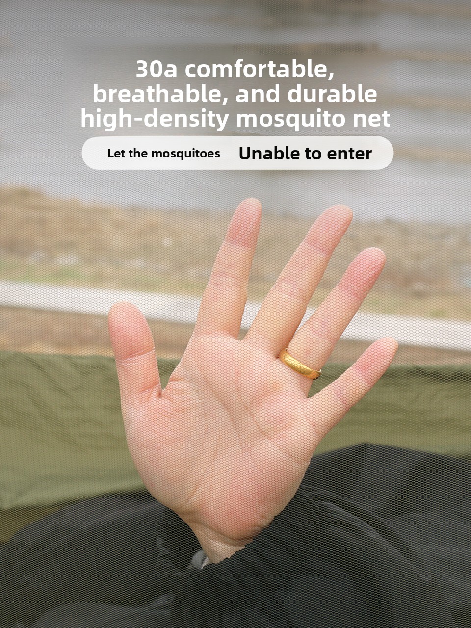 أرجوحة مضادة للبعوض للتخييم في - مراجعة Outdoor Camping Mosquito Net وسعره