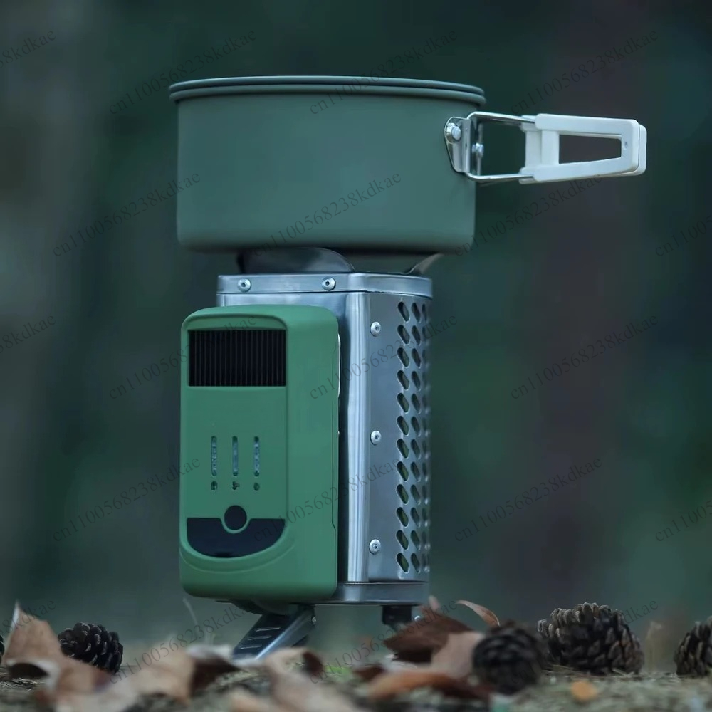 موقد خشبي محمول بدون دخان للتخ - مراجعة Outdoor Camping Wood Stove وسعره
