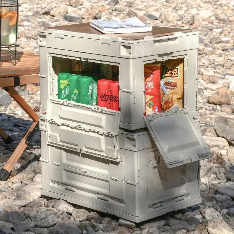 صندوق تخزين جديد للاستخدام في  - مراجعة Outdoor Camping Storage Box وسعره