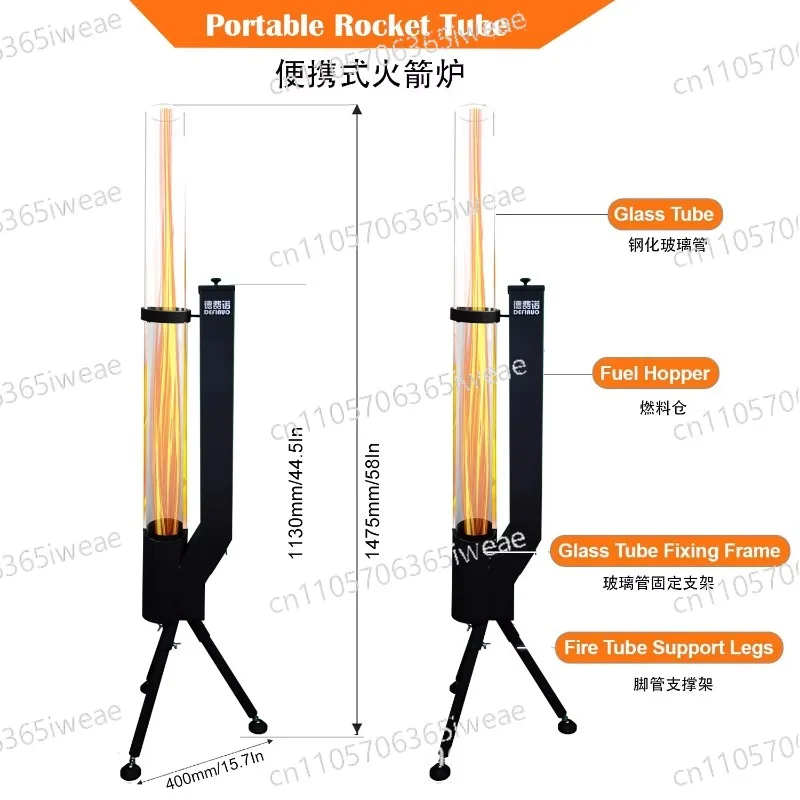 موقد حبيبات للتدفئة الشتوية، م - مراجعة Outdoor Camping Wood Stove وسعره