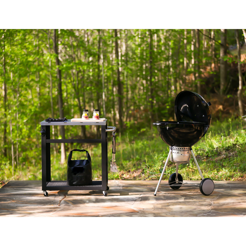 AJUNION المحمولة في الهواء الط - مراجعة Outdoor Camping Kitchen Table وسعره