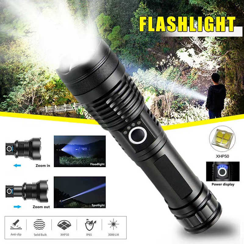 عالية الطاقة XHP70 مصباح ليد ج - مراجعة Outdoor Camping Lamp وسعره