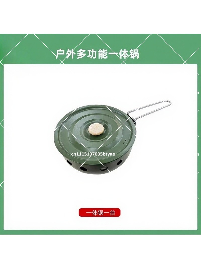 موقد غاز محمول مع وعاء مدمج، م - مراجعة Cooking Outdoor Camping وسعره