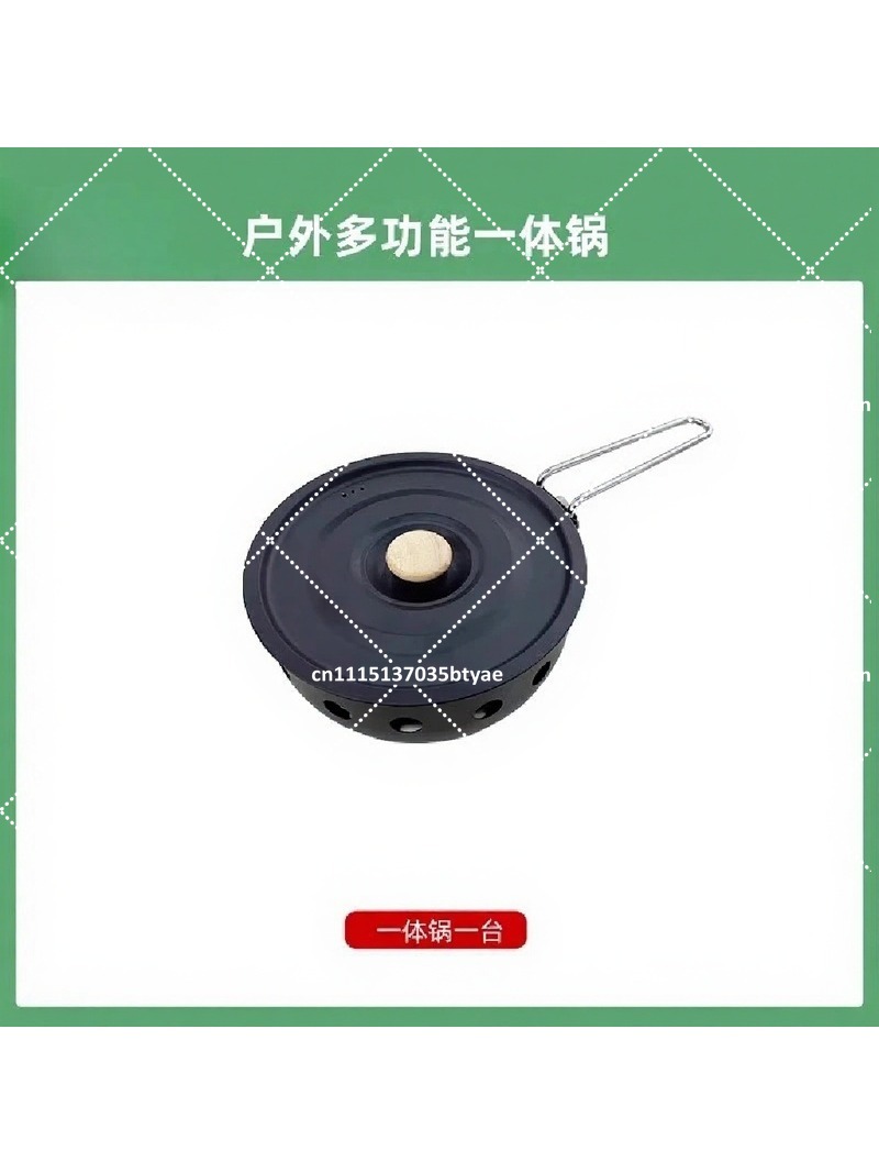 موقد غاز محمول مع وعاء مدمج، م - مراجعة Cooking Outdoor Camping وسعره